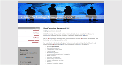 Desktop Screenshot of globaltechnologymanagement.net